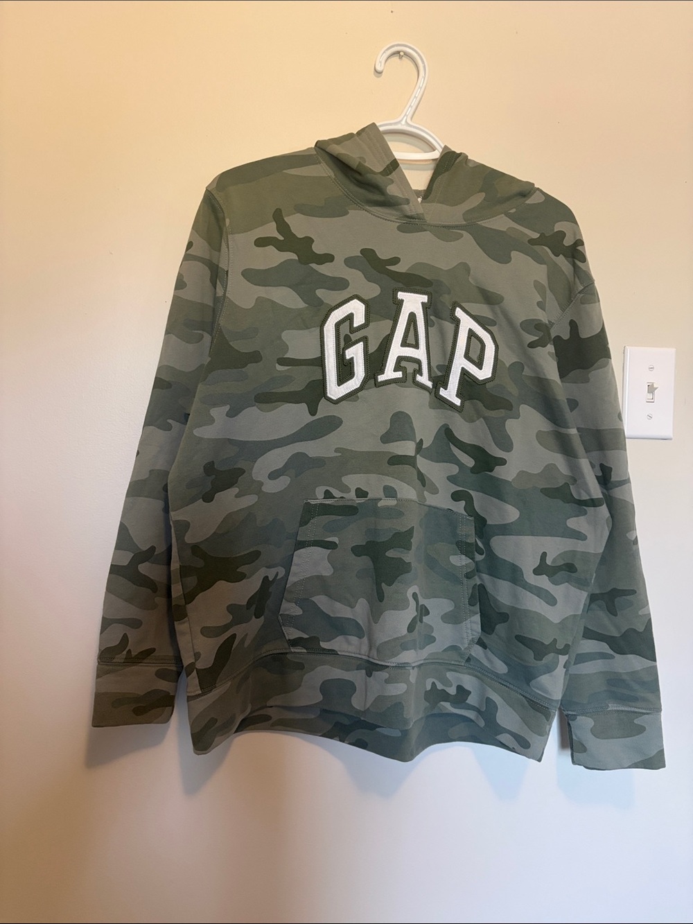 GAP Woman Camo Hoodie - Green